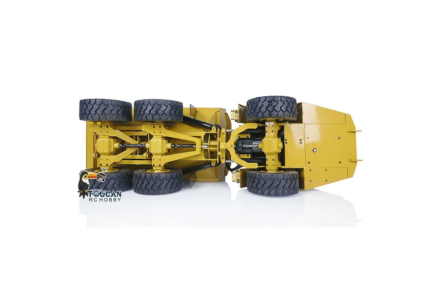 Kabolite K960 RC Dump Truck Electric 6WD 1/20 Scale RTR with Electric Tipper - Yellow image 111701
