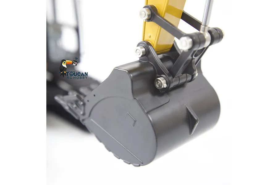 Kabolite K961 100S RC Excavator Electric Tracked 1/18 Scale RTR - Yellow image 111707