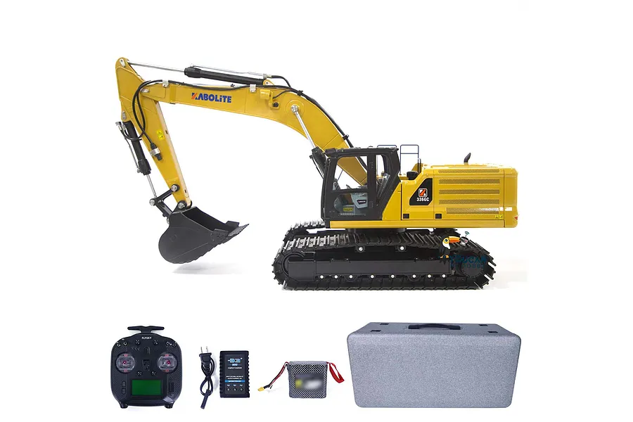 Kabolite K961 100S RC Excavator Electric Tracked 1/18 Scale RTR - Yellow image 111711