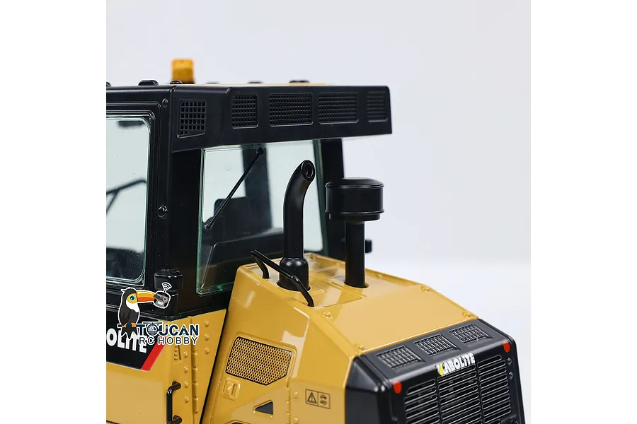 Kabolite K963 100 RC Front Loader Electric Tracked 1/16 Scale RTR with Lights - Yellow image 111717