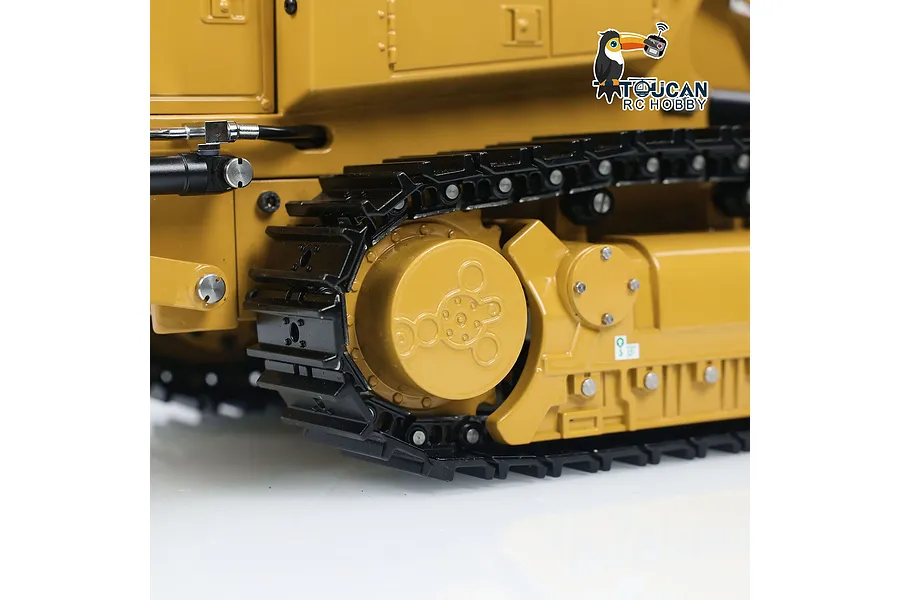 Kabolite K963 100 RC Front Loader Electric Tracked 1/16 Scale RTR with Lights - Yellow image 111724