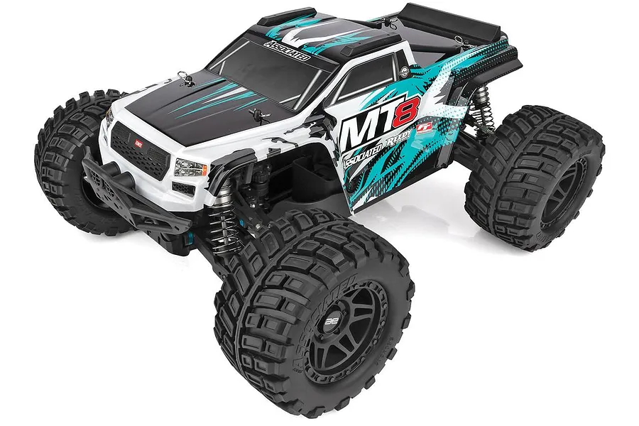 Team Associated Rival MT8 RC Monster Truck Electric Brushless 4WD 1/8 Scale RTR - Teal image 111829