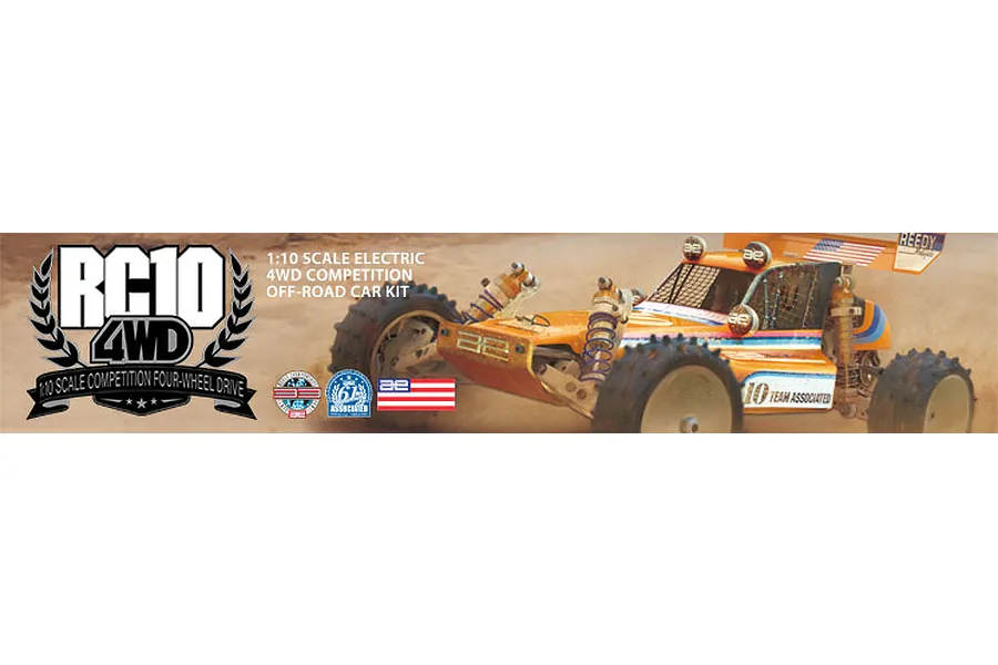 Team Associated RC10 RC Buggy Electric 4WD 1/10 Scale Kit image 111878