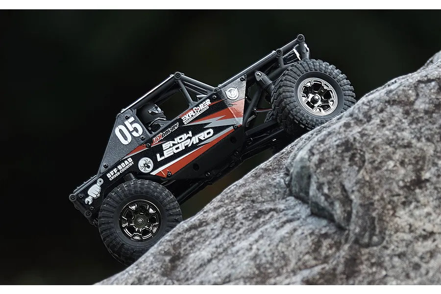 UDI UCX24 Snow Leopard RC Rock Crawler Electric Brushless 4WD 1/24 Scale RTR - Yellow image 111925
