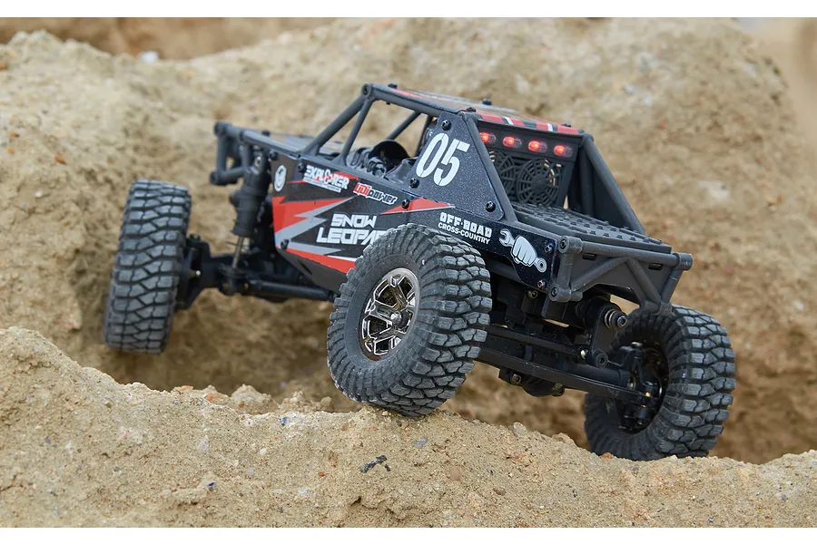 UDI UCX24 Snow Leopard RC Rock Crawler Electric Brushless 4WD 1/24 Scale RTR - Yellow image 111926