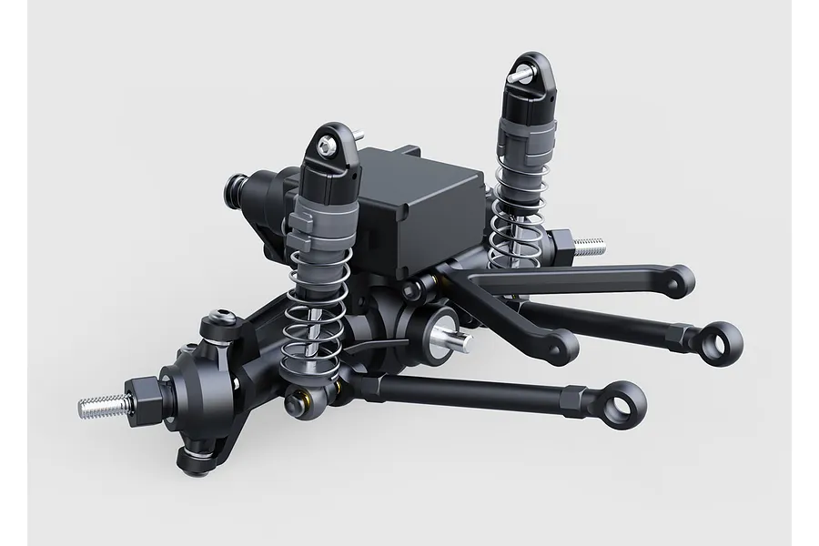 UDI UCX24 Snow Leopard RC Rock Crawler Electric Brushless 4WD 1/24 Scale RTR - Black image 111933