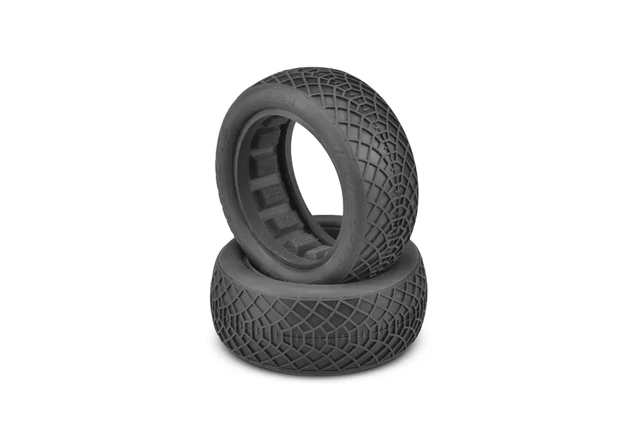 JConcepts 2.2&amp;quot; Ellipse (Aqua Compound) Front Tyres with Dirt Tech Inserts 2Pcs image 111998