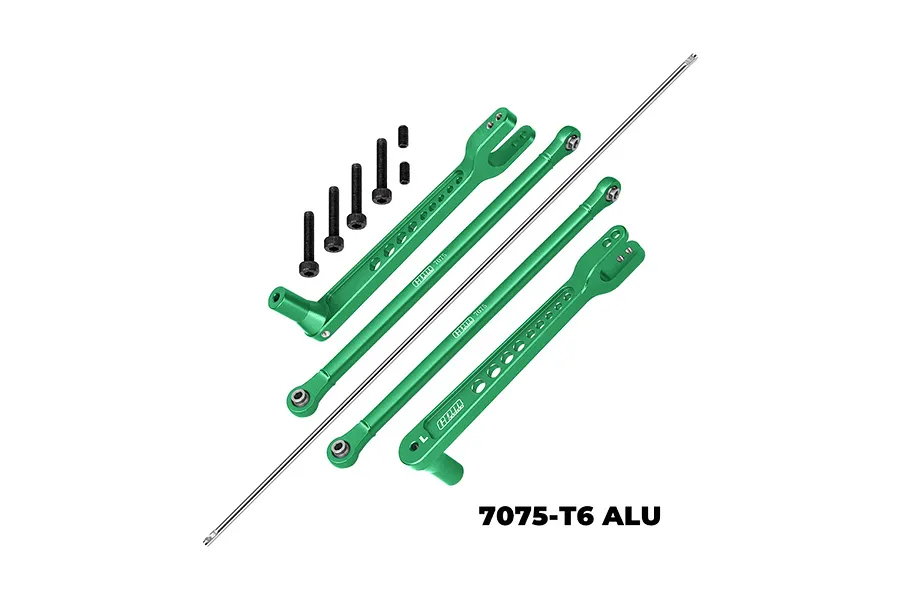 GPM Aluminium Rear Sway Bar &amp;amp; Brace - Green image 112083