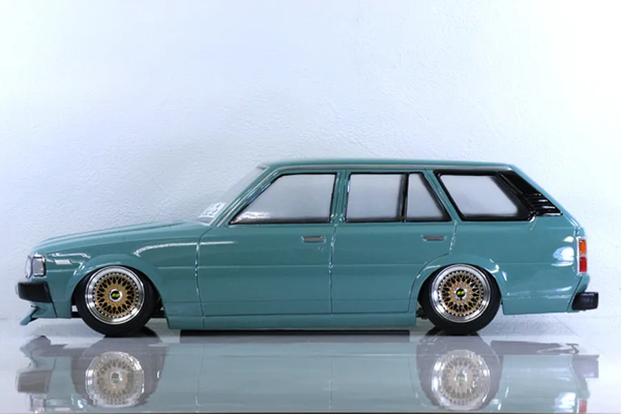 Pandora RC 1/10 Toyota Corolla Van KE70 Unpainted Body Shell image 11219