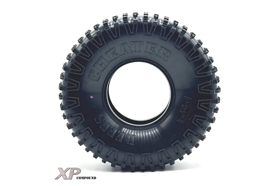 Reefs RC 1.9&amp;quot; Cheater Pink XP Compound (Super Soft) Crawler Tyres with Foam Inserts 2Pcs image 112200