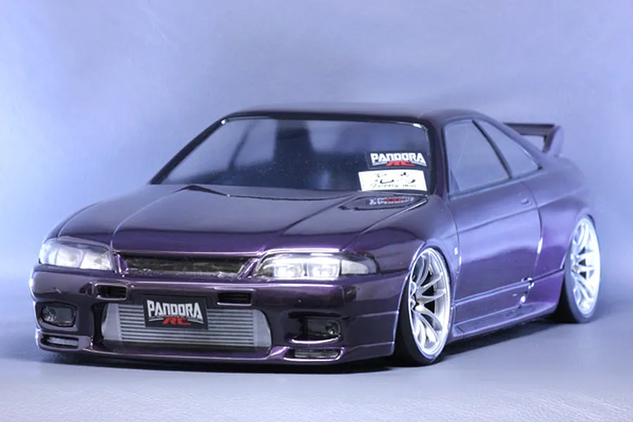 Pandora RC 1/10 Nissan Skyline R33 GT-R Unpainted Body Shell - Clear image 2