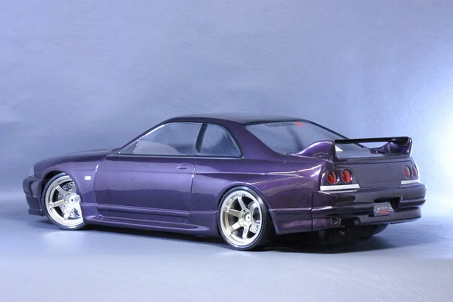 Pandora RC 1/10 Nissan Skyline R33 GT-R Unpainted Body Shell - Clear image 4