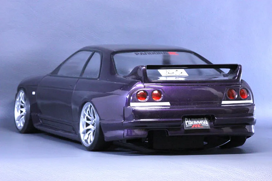 Pandora RC 1/10 Nissan Skyline R33 GT-R Unpainted Body Shell - Clear image 5