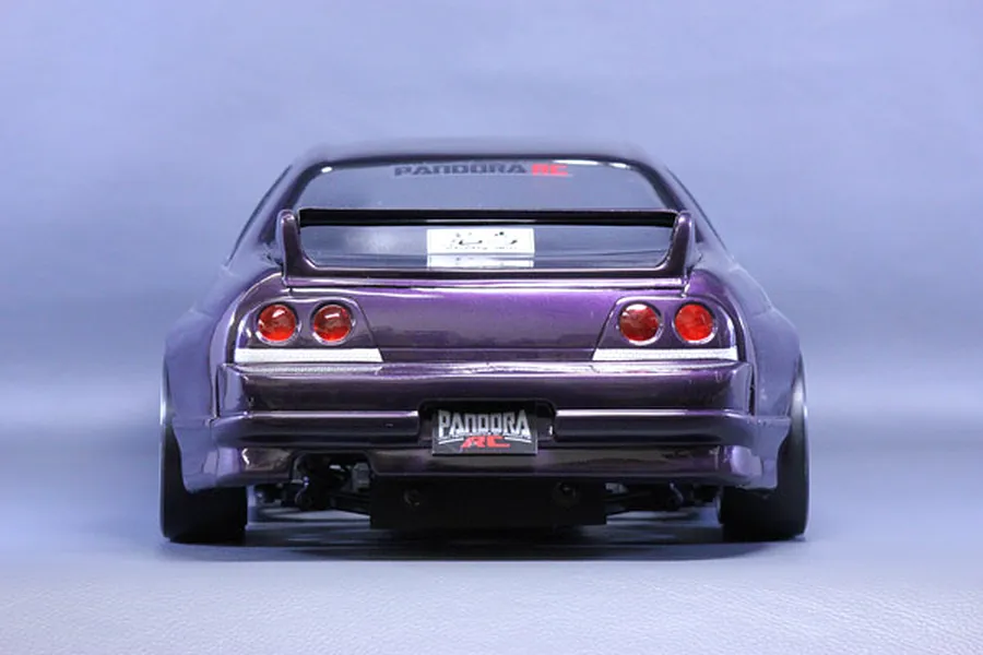 Pandora RC 1/10 Nissan Skyline R33 GT-R Unpainted Body Shell - Clear image 6