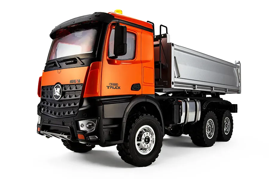 Huina 1598 RC Dump Truck Electric 4WD 1/14 Scale RTR - Orange image 112280