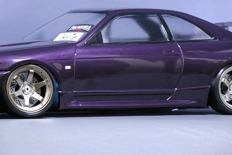 Pandora RC 1/10 Nissan Skyline R33 GT-R Unpainted Body Shell - Clear image 8