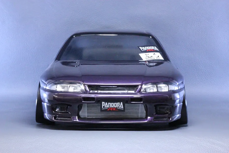 Pandora RC 1/10 Nissan Skyline R33 GT-R Unpainted Body Shell - Clear image 9