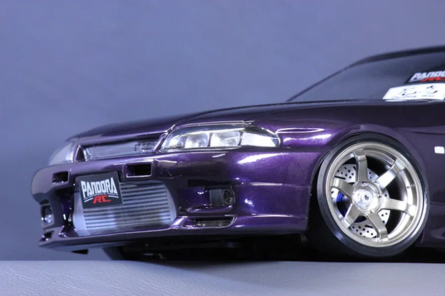 Pandora RC 1/10 Nissan Skyline R33 GT-R Unpainted Body Shell - Clear image 10