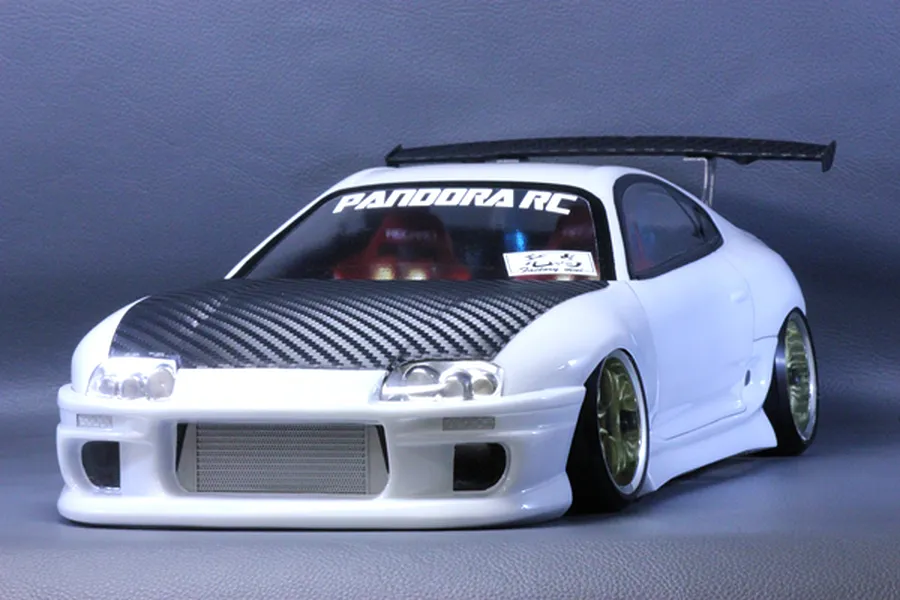Pandora RC 1/10 Toyota Supra JZA80 Unpainted Body Shell image 11234