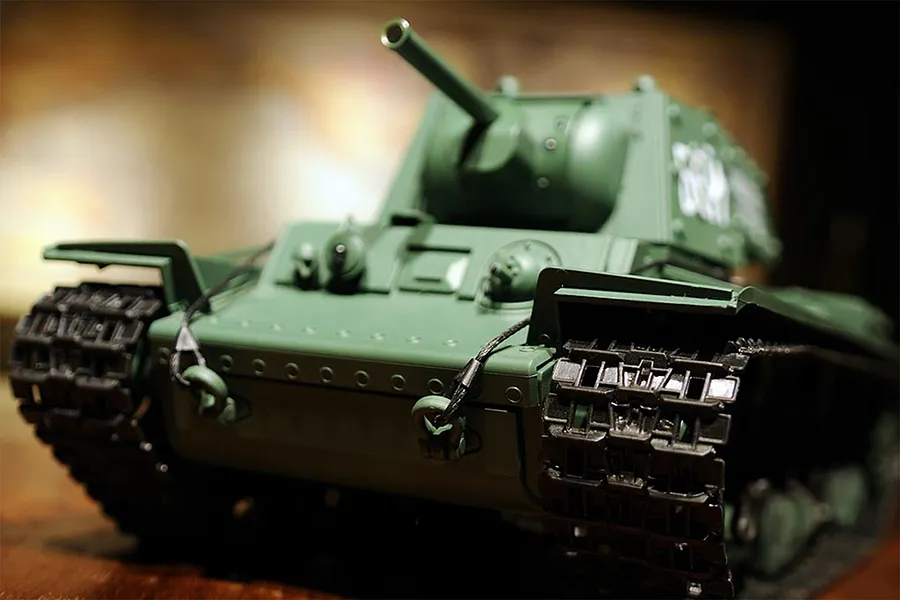 Heng Long 1/16 Soviet Union KV-1 and German Panther Type G RTR RC Battle Tanks - Rival Bundle image 112438