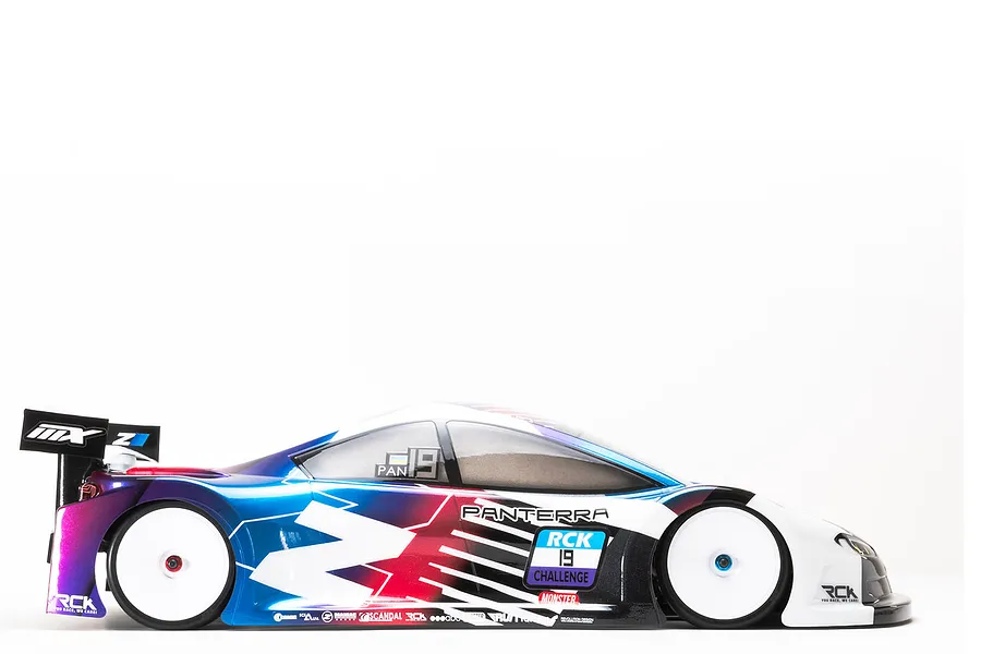 ZooRacing 1/10 190mm Panterra Standard (0.7mm) Unpainted Body Shell - Clear image 112544
