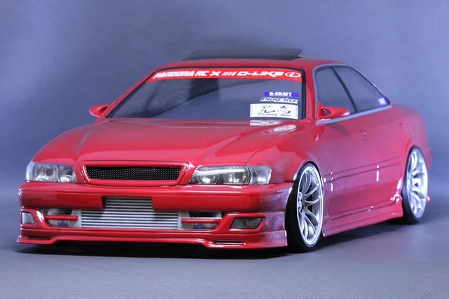 Pandora RC 1/10 Toyota Chaser JZX100 Tourer-V Unpainted Body Shell image 2