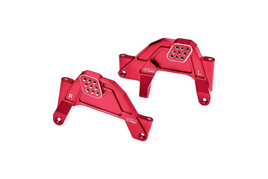 GPM Aluminium Front Shock Towers 2Pcs - Red image 112838