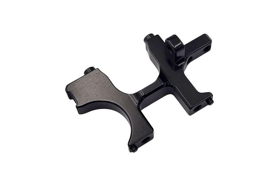 RC Maker Aluminium Rear Right V2 Bulkhead 1Pc - Black image 112976