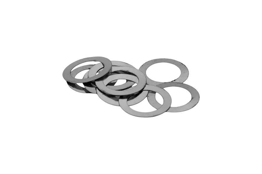 RC Maker Stainless Steel 4x6x0.5mm Rocker Shims 10Pcs image 112983