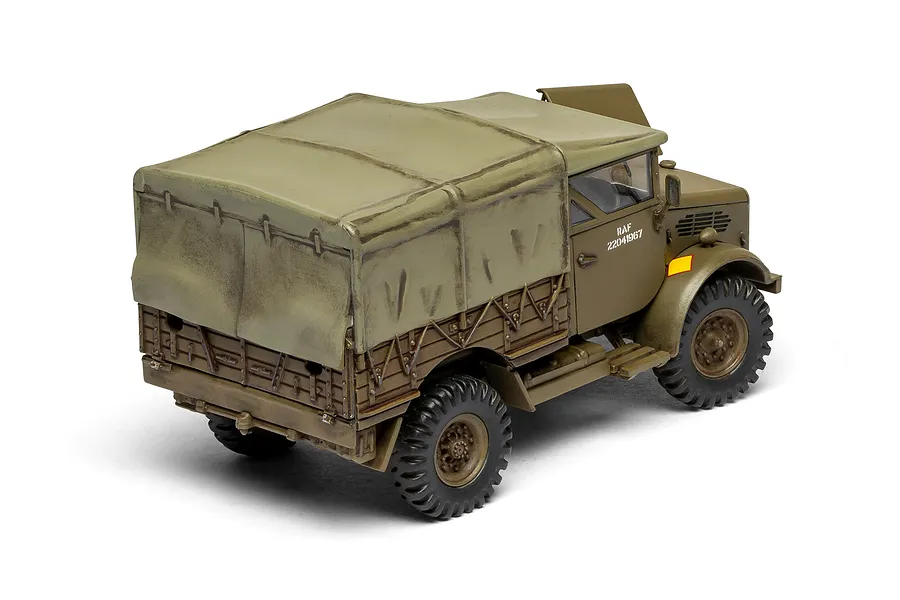 Airfix 1/48 Bedford 15-cwt 4x2 G.S. Truck Scaled Plastic Model Kit image 112995