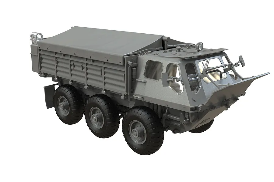 Airfix 1/35 Alvis FV622 Stalwart Mk.2 Scaled Plastic Model Kit image 113014