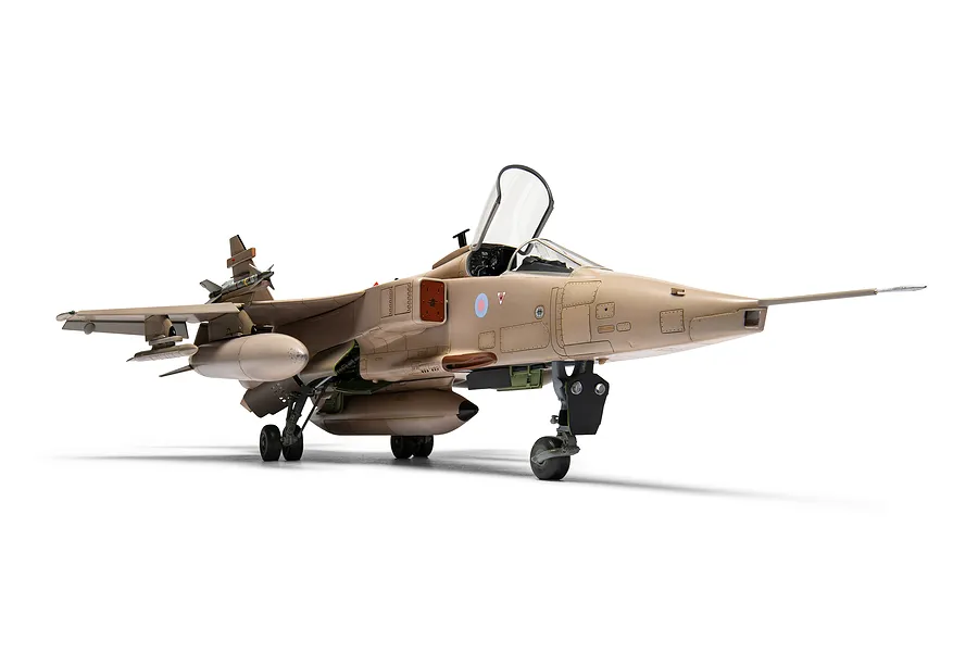 Airfix 1/48 SEPECAT Jaguar GR.1/GR.1A Fighter Scaled Plastic Model Kit image 5