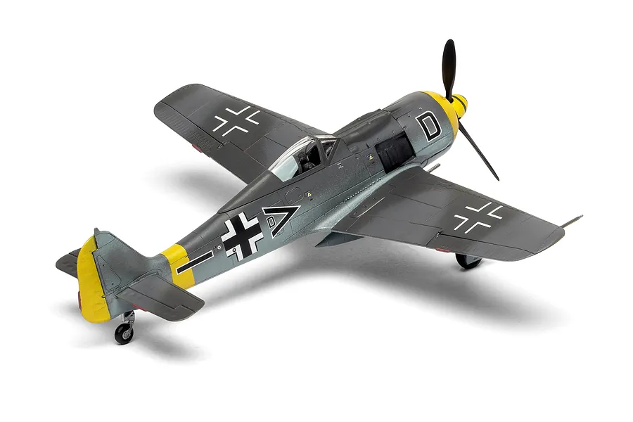 Airfix 1/72 Focke-Wulf Fw190A-8/F-8 Fighter Scaled Plastic Model Kit image 7
