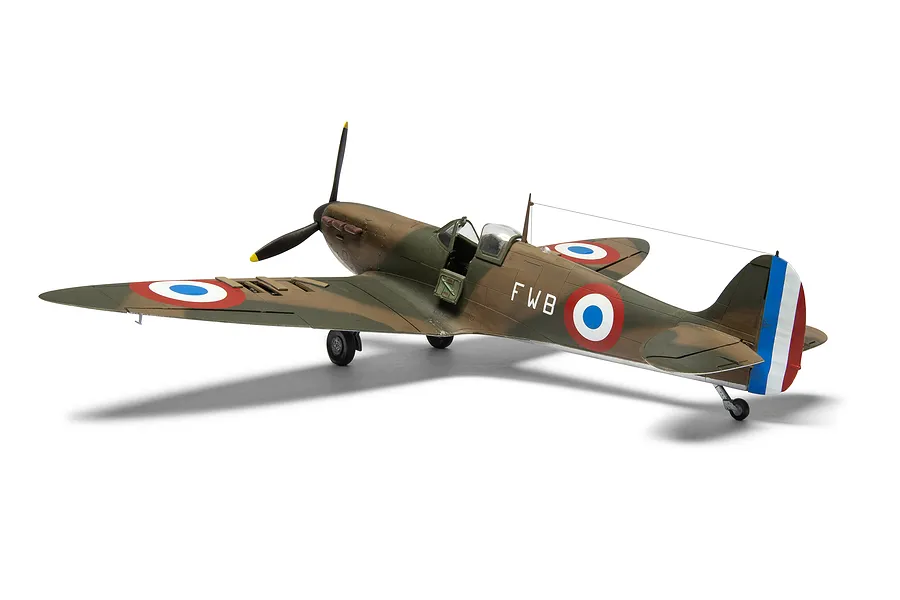 Airfix 1/48 Supermarine Spitfire Mk.I Fighter Scaled Plastic Model Kit image 113090