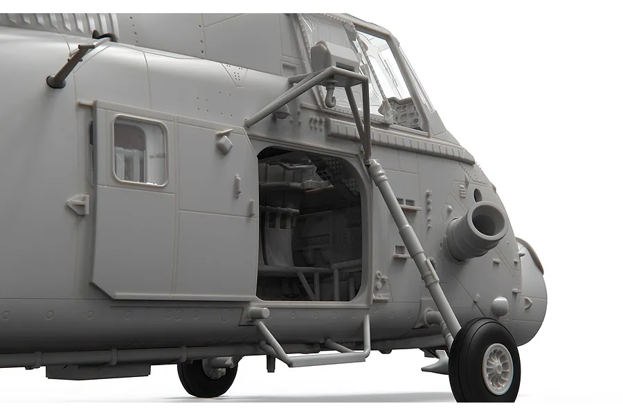 Airfix 1/72 Westland Wessex HC.2 Helicopter Scaled Plastic Model Kit image 113104