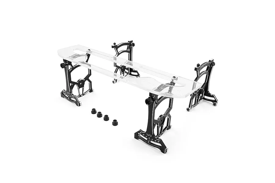 Yeah Racing 1/10 Aluminium Universal Set Up System Ver.3 - Black image 113283