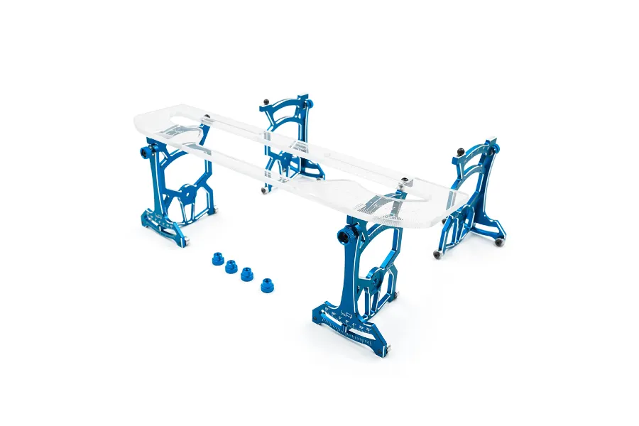 Yeah Racing 1/10 Aluminium Universal Set Up System Ver.3 - Blue image 113288