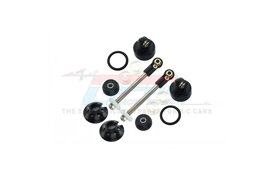 GPM Aluminium Front Shock Rebuild Kit - Black image 113307