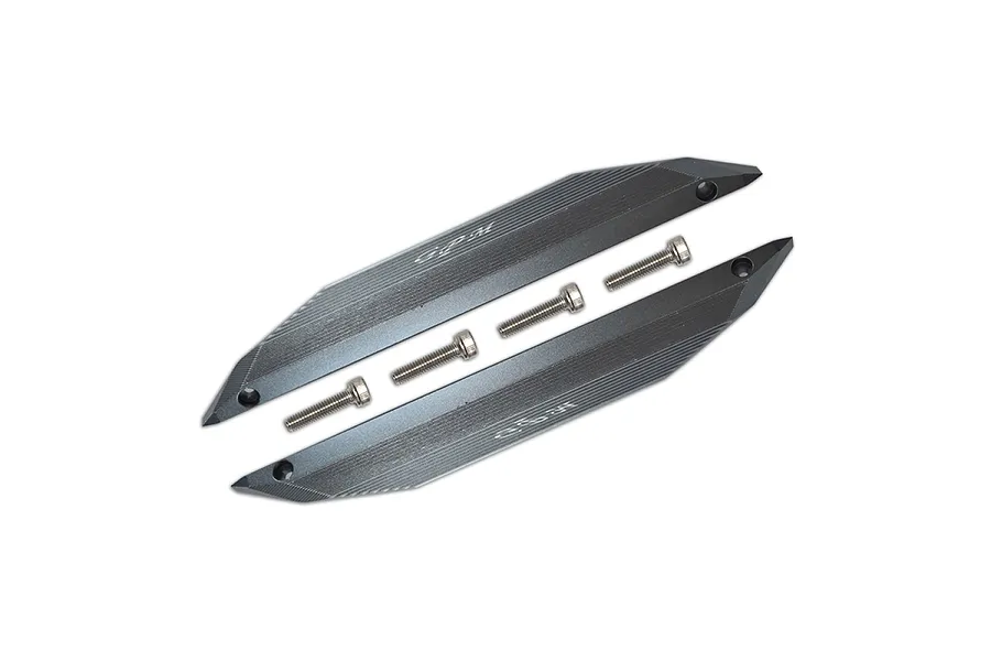 GPM Aluminium Nerf Bars 2Pcs - Grey Silver image 113311