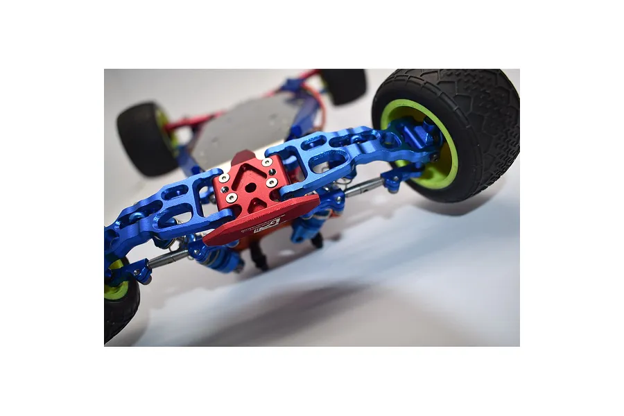 GPM Aluminium Front Skid Plate - Blue image 113338