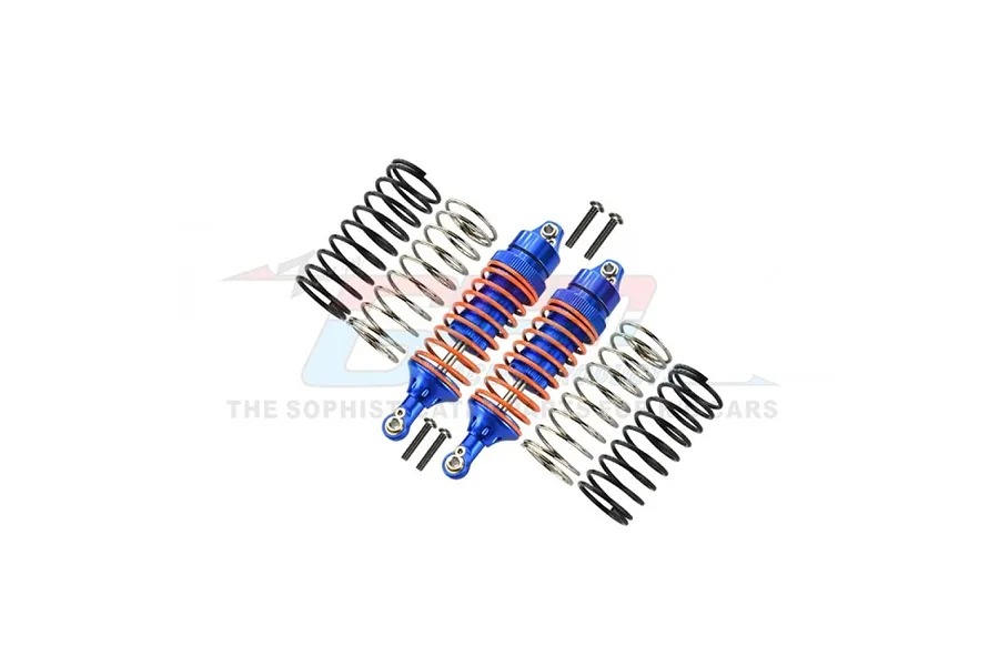 GPM Aluminium Front Shocks 2Pcs - Blue/Orange image 113418