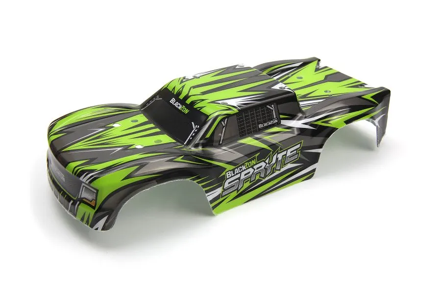 BlackZon Spryte ST Painted Body Shell - Green image 113479