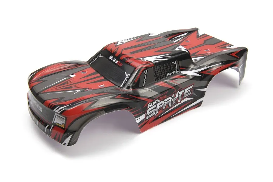 BlackZon Spryte ST Painted Body Shell - Red image 113481