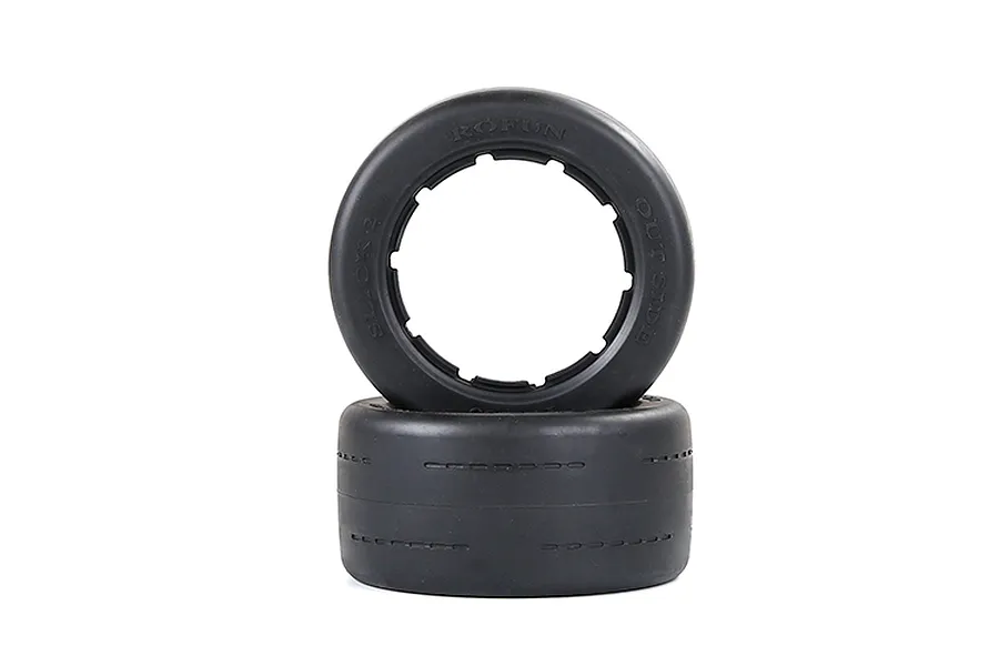 Rovan 4.7/5.5&amp;quot; Rear Slick Gen2 Tyres 2Pcs image 2