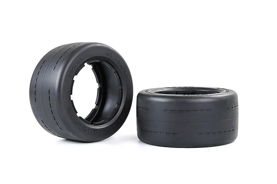 Rovan 4.7/5.5&amp;quot; Rear Slick Gen2 Tyres 2Pcs image 4