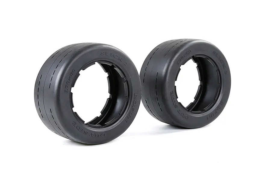 Rovan 4.7/5.5&amp;quot; Rear Slick Gen2 Tyres 2Pcs image 5
