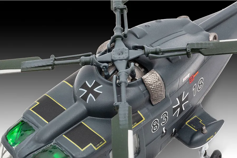 Revell 1/72 Westland Lynx Helicopter Scaled Plastic Model Starter Kit image 113548