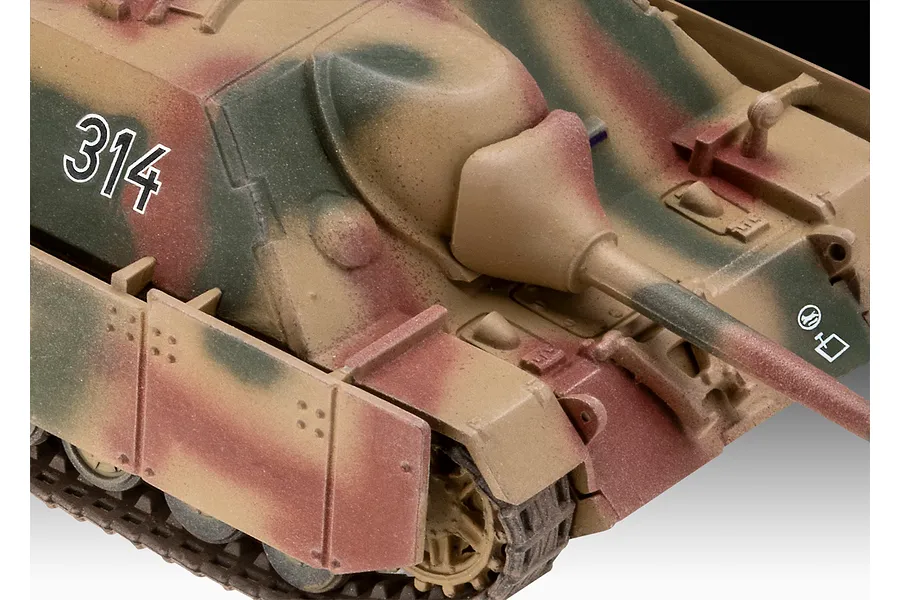 Revell 1/76 Jagdpanzer IV (L/70) Tank Scaled Plastic Model Starter Kit image 113561
