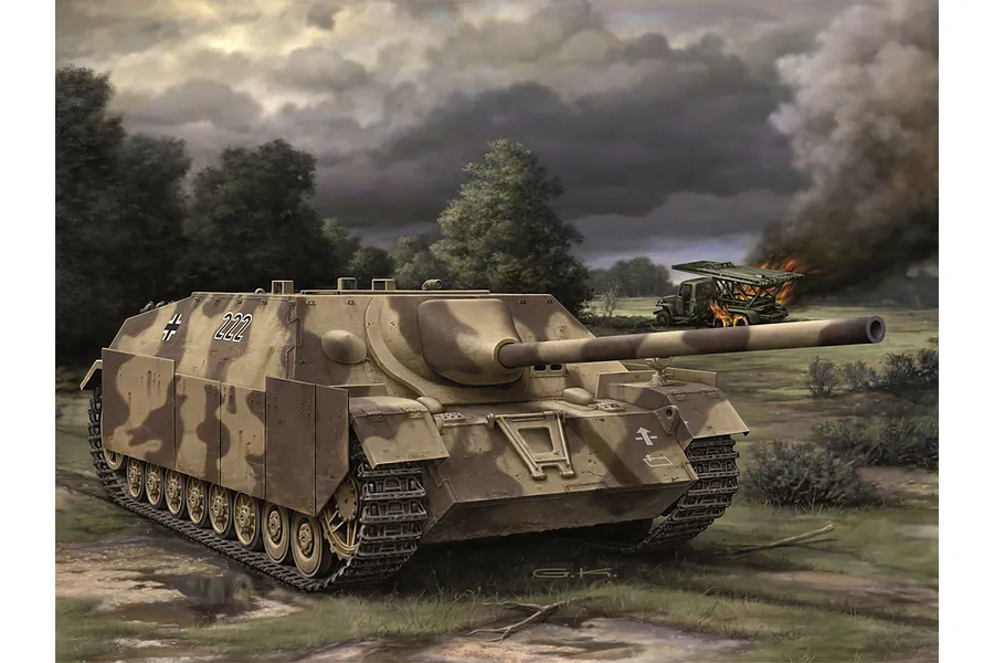 Revell 1/76 Jagdpanzer IV (L/70) Tank Scaled Plastic Model Starter Kit image 113564
