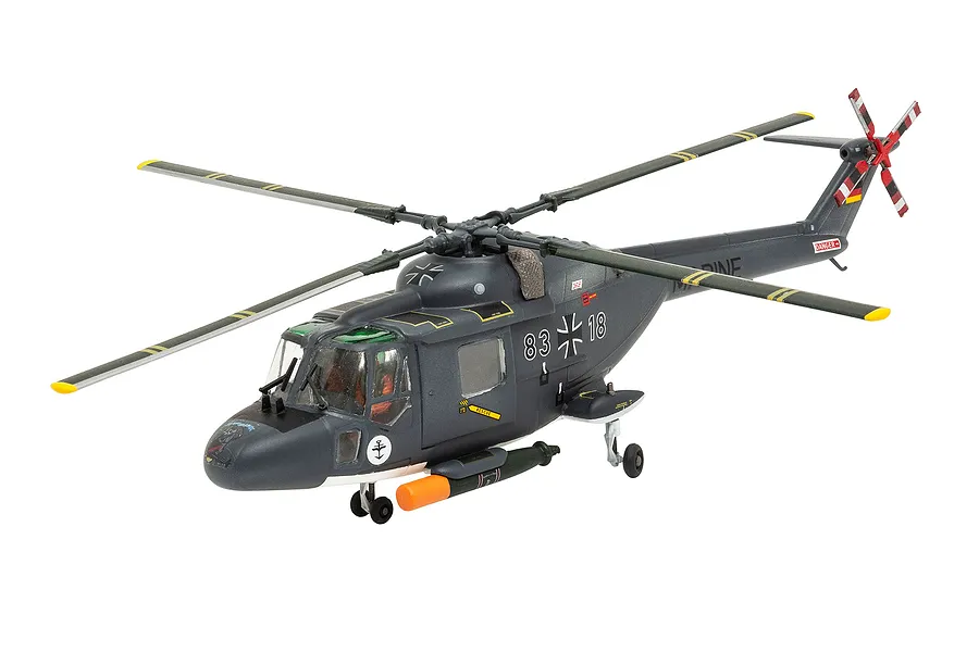 Revell 1/72 Westland Lynx Helicopter Scaled Plastic Model Kit image 113568